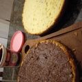 El cooksnap de Natalia Lorena Dolche cuando hizo Bizcochuelo casero marmolado.