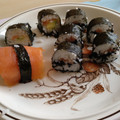 El cooksnap de Marta Jiménez-Bravo cuando hizo Sushi salmón, aguacate y Philadelphia.