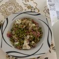 El cooksnap de Rafael Reyes López cuando hizo Huevo cuajado en guisantes con jamón.