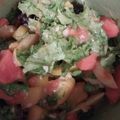 El cooksnap de FRANCY GONZÁLEZ cuando hizo Ensalada dulce con lechuga, queso, frutas y yogurt.