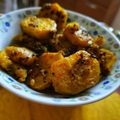 Dr keerti Bhargava का कुकस्नैप जब उन्होंने कच्चे केले की सब्जी (kacche kele ki sabzi recipe in Hindi) बनाया था।