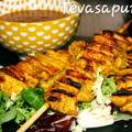 El cooksnap de Gema la gaditana cuando hizo Satay de pollo.