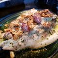 El cooksnap de Sarandonga cuando hizo Lubina al horno con ajitos y perejil.