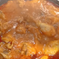 El cooksnap de Judit Capdevila cuando hizo Pollo a la catalana.