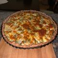 El cooksnap de Silvia Sagrera Colman cuando hizo Tarta de pollo y espinacas.