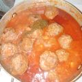 El cooksnap de Nadia Rivas Acuña cuando hizo Albóndigas de mamá. Diana.