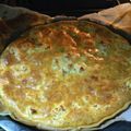 El cooksnap de estela cuando hizo Quiche de salmón ahumado y queso de cabra.