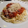 Fabio's cooksnap of when they made My favourite homemade tomato and chorizo pasta.