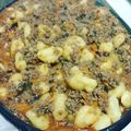 El cooksnap de Tamara cuando hizo Ñoquis de harina.
