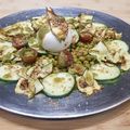 El cooksnap de María cuando hizo Ensalada de guisantes y burrata.