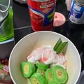 Cooksnap dari Naresha Amani untuk resep Es pisang Ijo khas Makassar