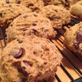 Keri Brule's cooksnap of when they made robinmay's pumpkin white chocolate chip cookies.