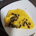El cooksnap de Berenice Haller cuando hizo Omelette con champiñones.