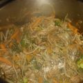 El cooksnap de Carmen Rios cuando hizo Chop Suey de Res.