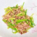 Miko*828 的 沙茶芹菜炒肉絲 cooksnap