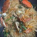 Cooksnap của Thu Trương khi họ làm theo món Miến xào cua tay cầm đậm đà vị Hoa