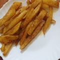Ghazala Israr's cooksnap of when they made Chatpay fries.