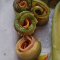 El cooksnap de Criss Zurita cuando hizo Rollos de calabaza rellenos de queso de cabra y espinacas.