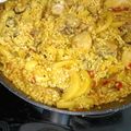 El cooksnap de Cristina Peña Serrano cuando hizo Paella mixta.