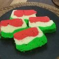 Cooksnap dari Liztya untuk resep Bolu kukus pelangi mudah, lembut dan ekonomis