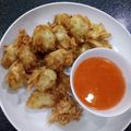 Cooksnap dari Istriera untuk resep Bakwan Keladi x Saus Pedas Manis