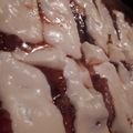 El cooksnap de Damian Bernardelli cuando hizo Lasaña de berenjena con salsa de boloñesa.