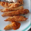 El cooksnap de Joselyn Flores cuando hizo Tacos de pescado capeado.