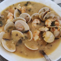 El cooksnap de Rebeca González cuando hizo *Almejas a la marinera*🍛🍜.