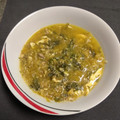 El cooksnap de La Jícara cuando hizo Sopa de escarola.
