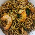 Cooksnap Nor Zahida Aini semasa beliau membuat Mee goreng mamak.