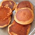 El cooksnap de Meli cuando hizo Panqueques de avena con manzana.