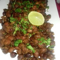 Hina Ibrahim's cooksnap of when they made Black chanamasala.