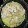 El cooksnap de Javier Perez Apestegui cuando hizo Manitas de cerdo en salsa.