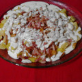 El cooksnap de penchi briones garcia cuando hizo Patatas fritas con salsa de nata y bacon.