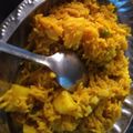 Molly sinha's cooksnap of when they made Paneer Pulao.