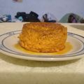 El cooksnap de Tania Castillo cuando hizo Flan de taza en microondas.