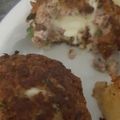 El cooksnap de cocina cuando hizo Albóndigas de carne de ternera rellenas de queso, (para comer con los dedos).