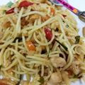 Cooksnap dari Leonella Massardi untuk resep Spicy Tuna Aglio Olio