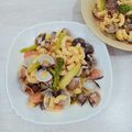 兩寶媽媽 的 清炒鮮菇蛤蠣通心粉 cooksnap