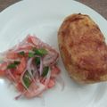 El cooksnap de Marian Gonzalez cuando hizo Papa rellena.