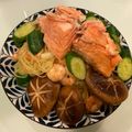 Ava 的 鮭魚鮮蝦義大利麵 / 一鍋到底 cooksnap