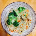 Lucy 的 一鍋到底~簡易奶油蘑菇燉飯(影片教學) cooksnap