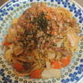 precious☆'s cooksnap of when they made 簡単♪醤油ベースの美味しい焼きうどん♡.