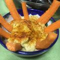 El cooksnap de mariajo_robles_lopez cuando hizo Hummus de garbanzos y pimiento del piquillo con mini tortitas.