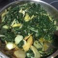 El cooksnap de Loli Martinez Villegas cuando hizo Acelgas a la extremeña.