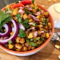 Madhu Walter का कुकस्नैप जब उन्होंने कुरकरे कॉर्न (Kurkure corn recipe in Hindi) बनाया था।