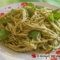 Cooksnap από ives στη συνταγή Μακαρόνια με πέστο Βασιλικού