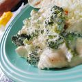 El cooksnap de Raquel Mendoza cuando hizo Pollo en crema con brócoli.