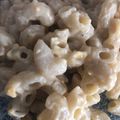 El cooksnap de Denisse Kling cuando hizo Macarrones con queso 🧀 y ajo 🤩.