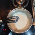 El cooksnap de Héctor Navarro cuando hizo Salsa bechamel.